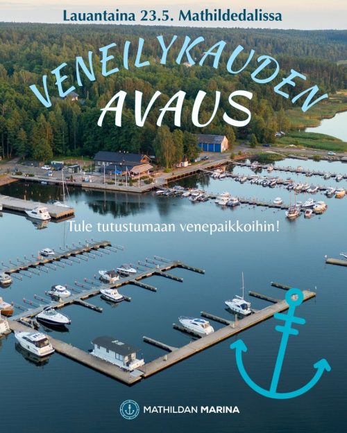 Veneilykauden avaus Mathildan Marinassa